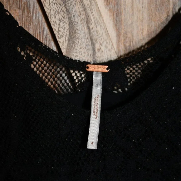 Free People Kristal Lace Salinas Foil Print Dress - Picture 8 of 10